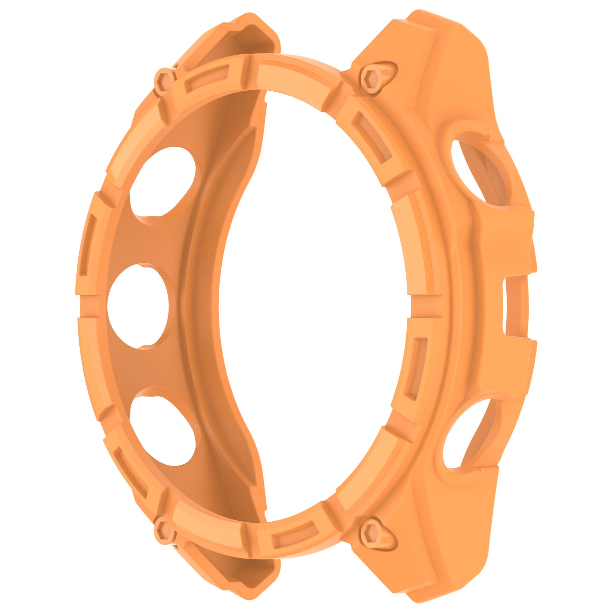 Funda resistente TPU Garmin Quatix 8 - 47mm (naranja)