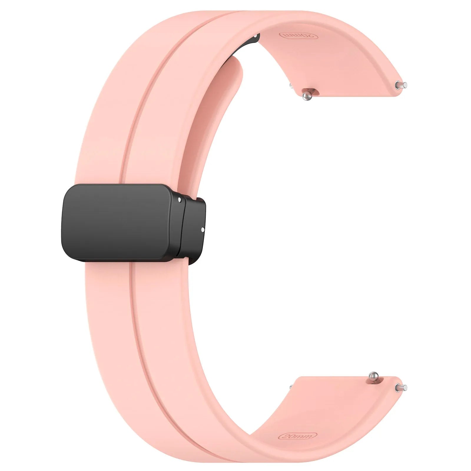 Amazfit Bip 3 (Pro) D-Buckle Silicone Strap (Pink)