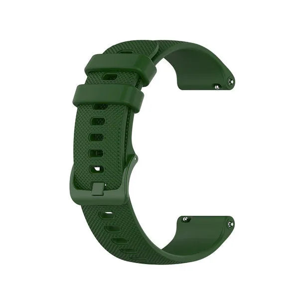 Amazfit Balance 2 Premium Silicone Strap (Dark Green)