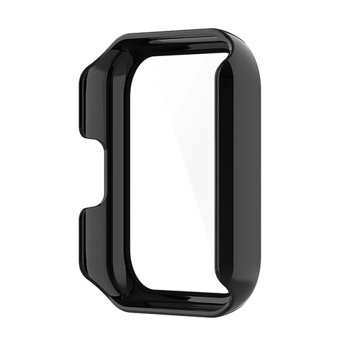 Funda rígida Realme Watch 2 con cristal (negro)