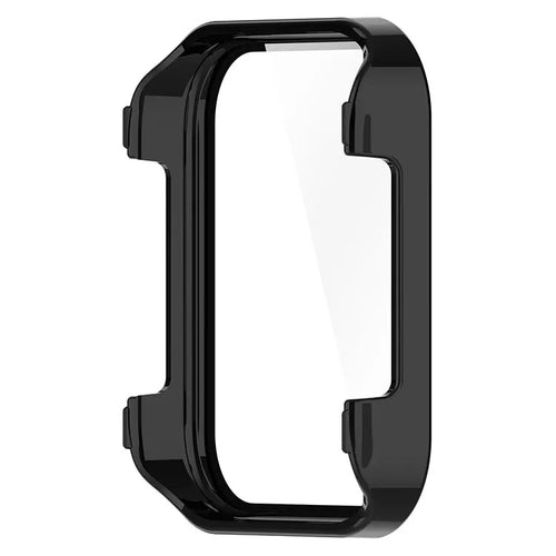 Funda rígida Realme Watch 3 con cristal (negro)