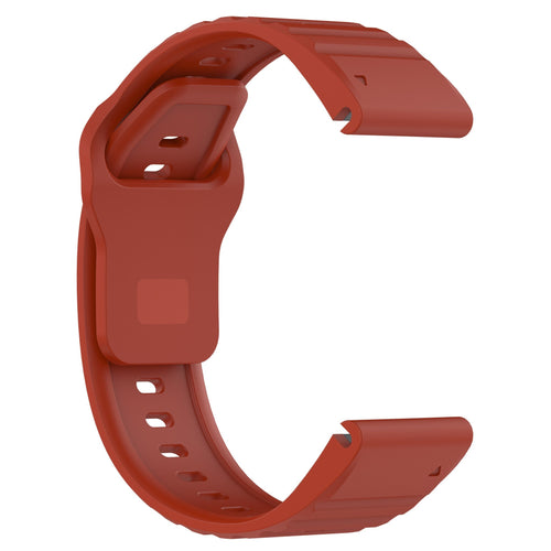 Correa silicona Outdoor Garmin Quatix 8 Pro - 47mm (rojo)