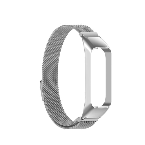 Milanese Strap, silver, without a watch, 3/4 front view