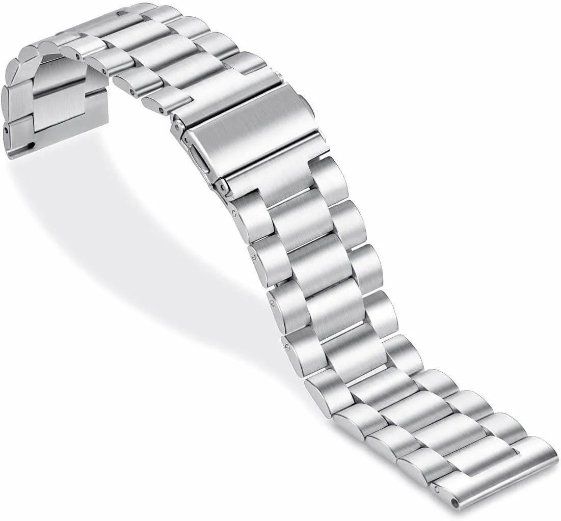 Steel Strap, silver, without a watch, 3/4 front view