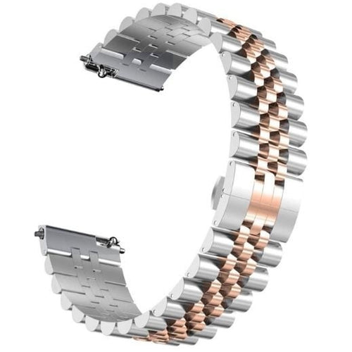 Correa acero Jubilee Samsung Galaxy Watch 3 45mm (plata/oro rosa)