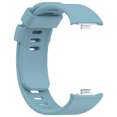 Silicone Strap, light blue, without a watch, 3/4 front view