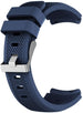 Correa reloj 22mm silicona - universal (azul oscuro)