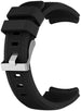 Correa silicona - universal 22mm (negro)