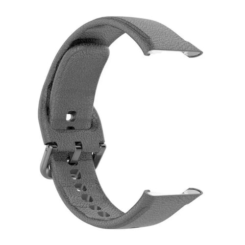 Silicone Strap, black, without a watch, 3/4 front view