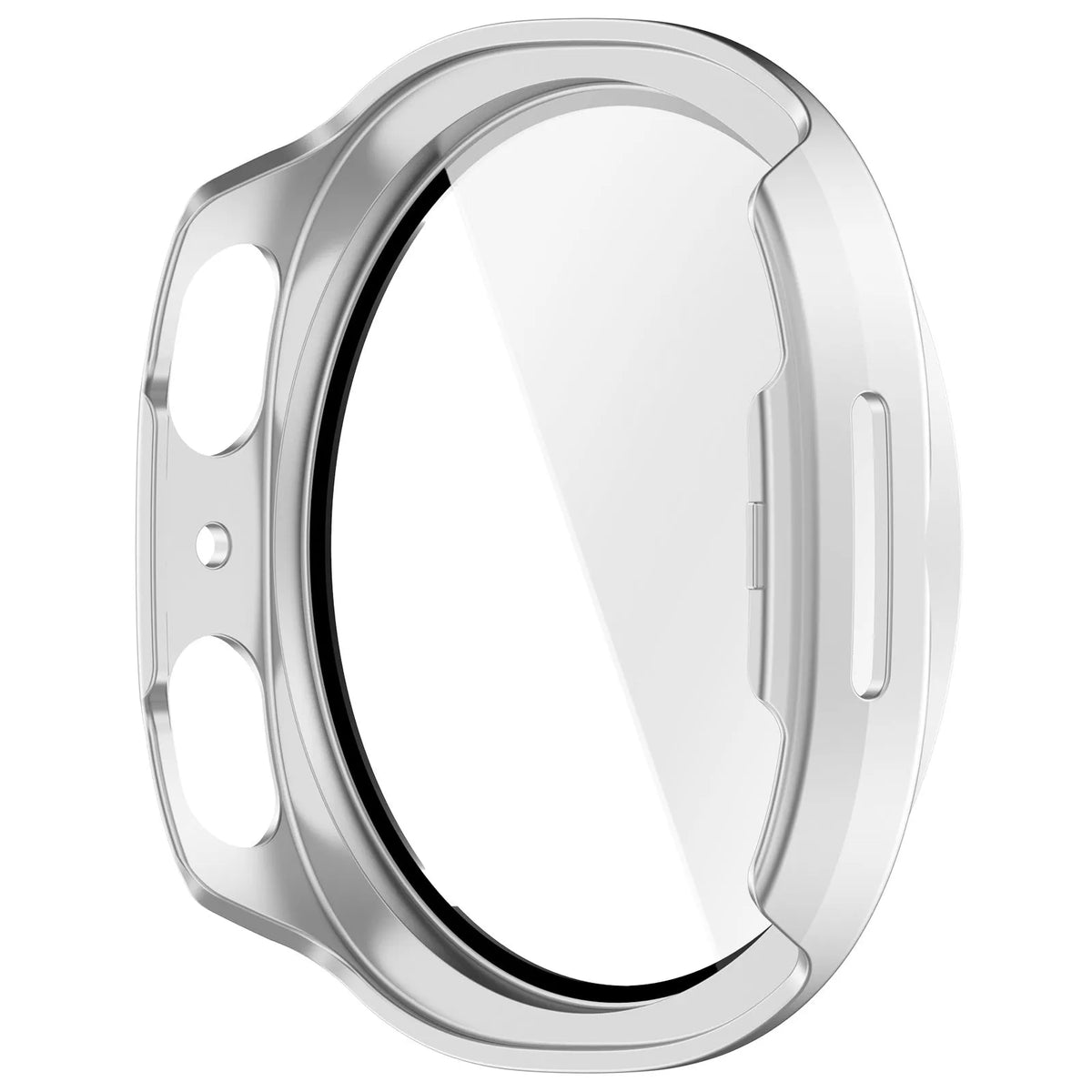 Funda con vidrio Samsung Galaxy Watch 8 / 9 - 44mm (plateado)