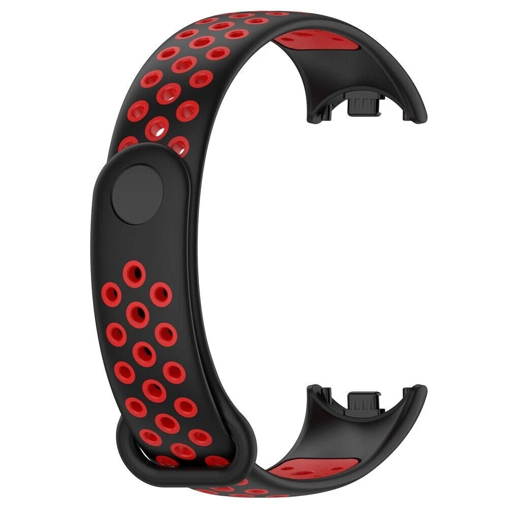 Correa deportiva Xiaomi Smart Band 8 (negro/rojo)