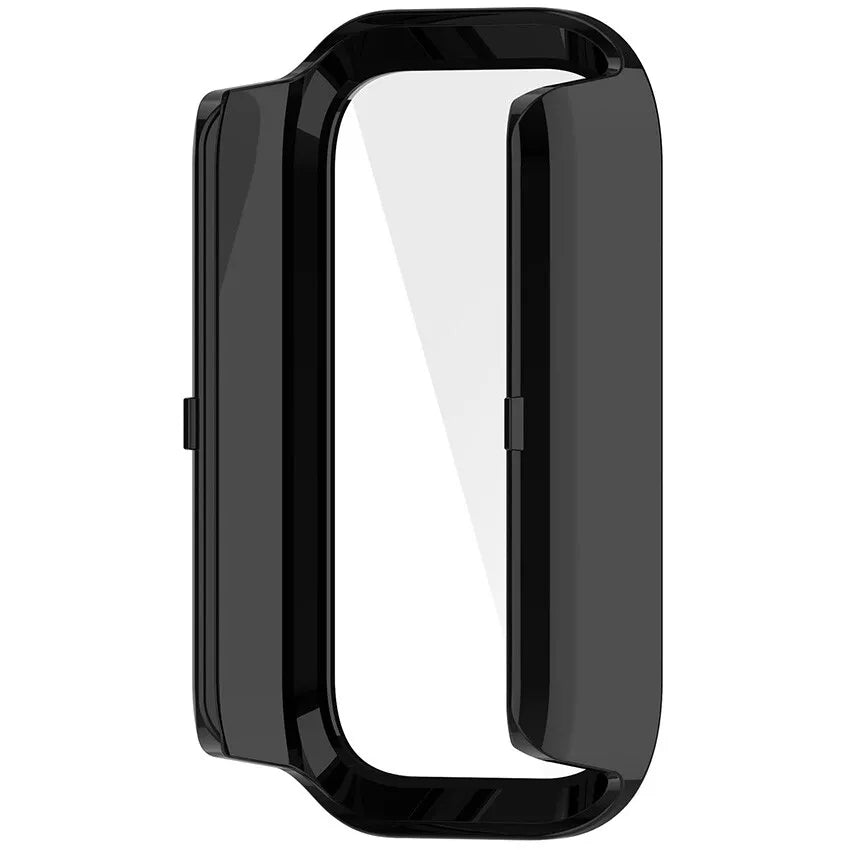 Funda rígida con cristal Xiaomi Smart Band 9 Active (negra)