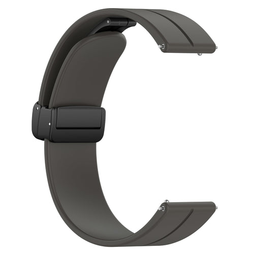 Amazfit Bip U (Pro) D-Buckle Silicone Strap (Dark Grey)