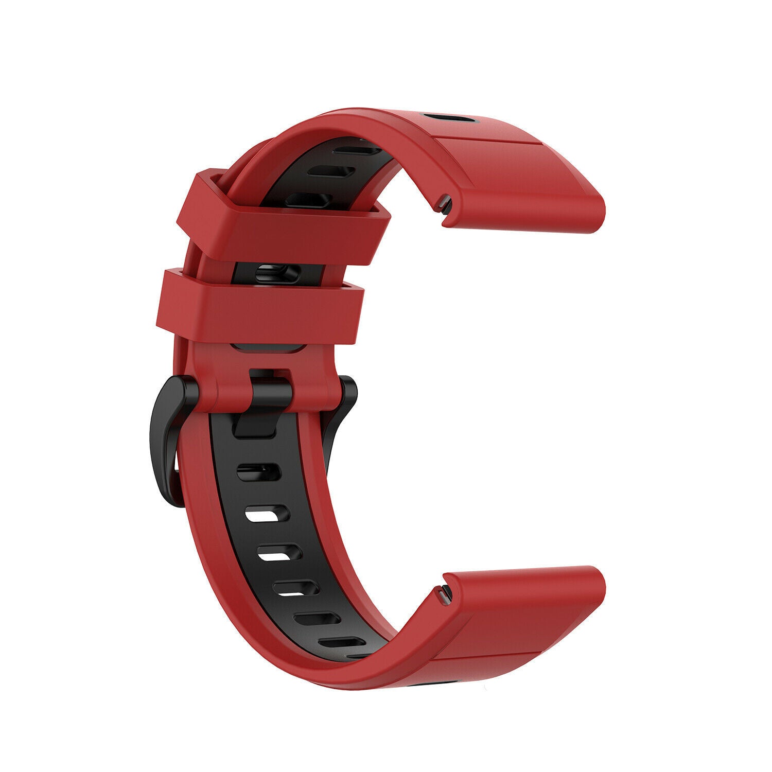 Garmin Fenix 8 Pro - 51mm Sport Strap with Buckle (Red/Black)