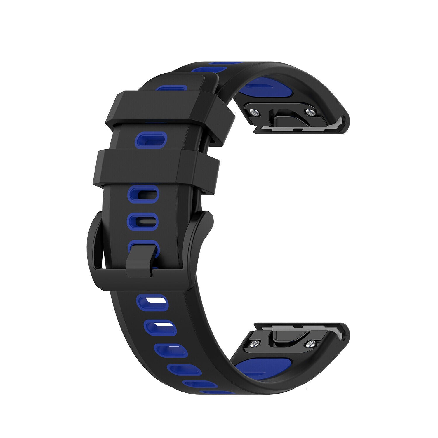 Garmin Fenix 8 Pro - 51mm Sport Strap with Buckle (Black/Blue)