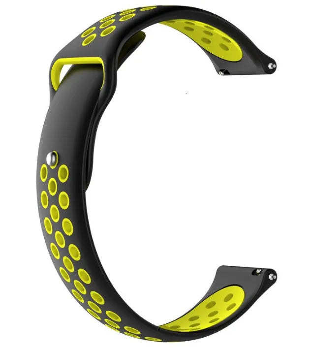 Correa deportiva ICE Smart TKS Rectangular 1.41 (negro/amarillo)