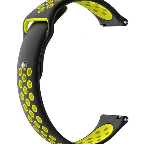 Correa deportiva Huawei Watch GT 7 Pro (negro/amarillo)