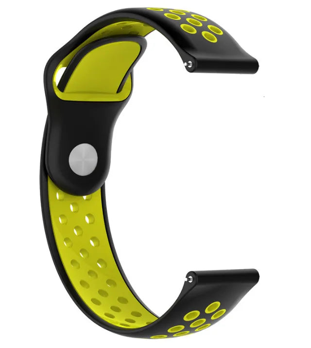 Correa deportiva ICE Smart TKS Rectangular 1.41 (negro/amarillo)