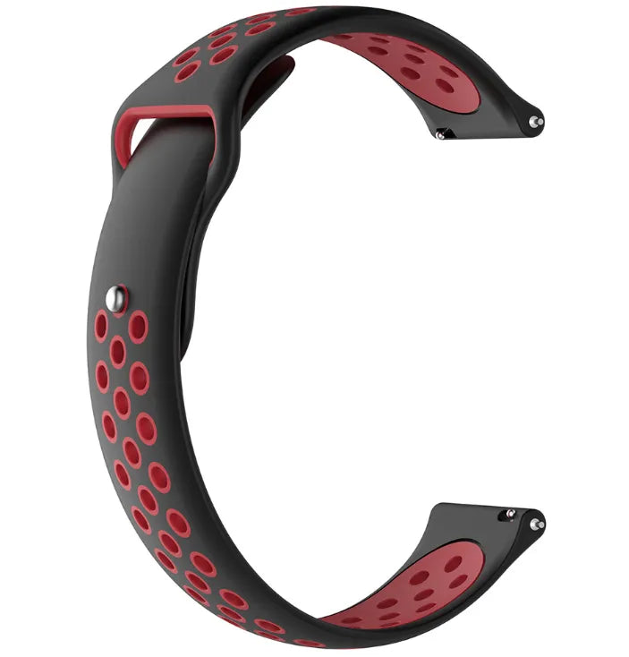 Correa deportiva Oppo Watch X2 Mini (negro/rojo)