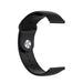 Correa reloj 18mm deportiva - universal (negro)