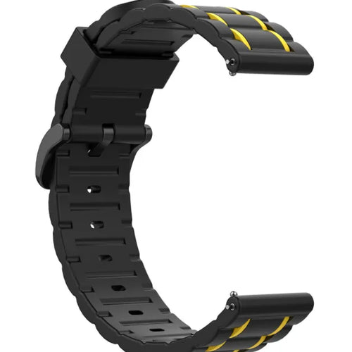 Correa deportiva con hebilla Huawei Watch GT 7 - 46mm (negro/amarillo)