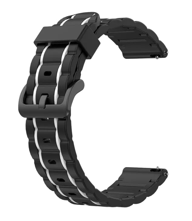 ICE Fit 1.78 Sport Strap with Buckle (Black/White)