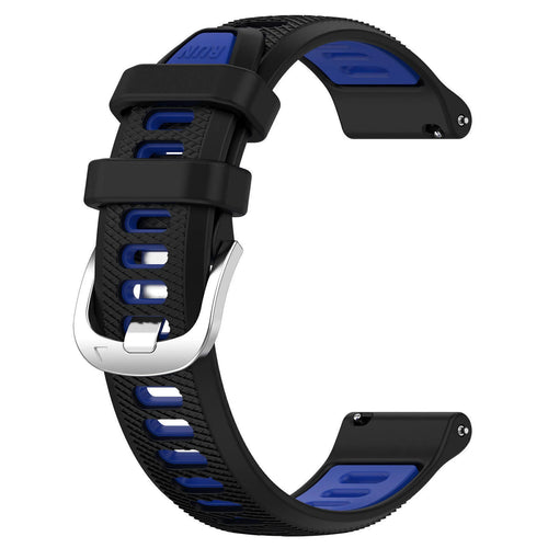 Correa deportiva con hebilla Garmin Vivoactive 6 (negra/azul)