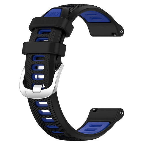 Correa deportiva con hebilla Coros Apex 4 - 42mm (negro/azul)