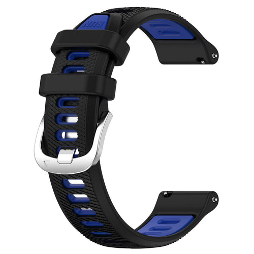 Correa deportiva con hebilla Garmin Vivomove Trend (negro/azul)