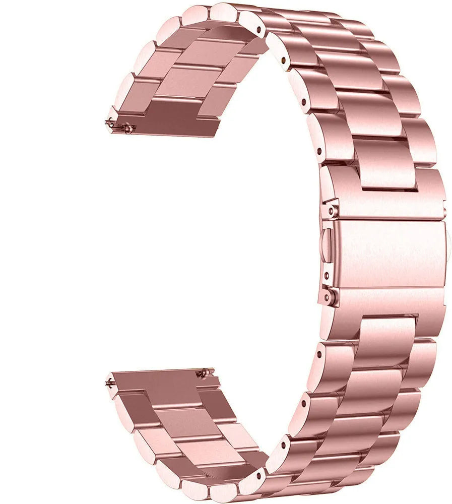 Steel Strap, pink, without a watch, 3/4 front view
