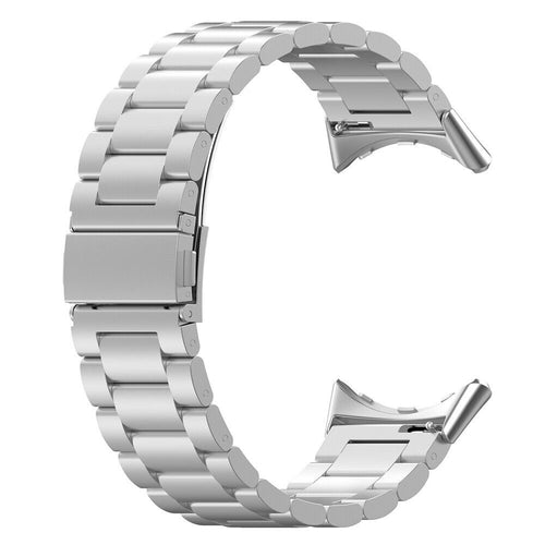 Google Pixel Watch 4 - 41mm Steel Strap (Silver)