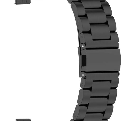 Steel Strap, black, without a watch, 3/4 front view