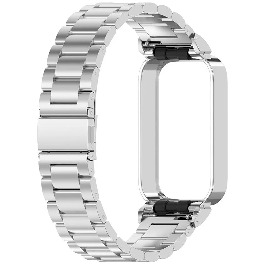 Correa acero Xiaomi Smart Band 9 Active (plata)
