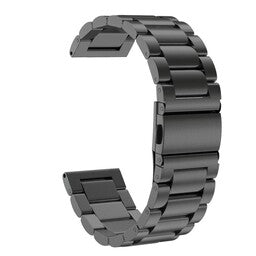 Correa acero Garmin Instinct 3 - 50mm (negra)