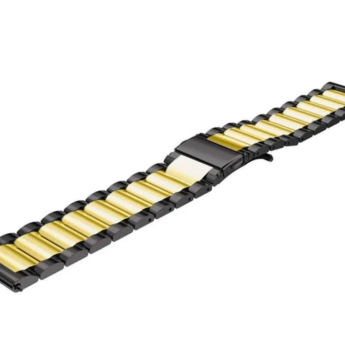 Amazfit Bip U (Pro) Steel Strap (Black/Gold)