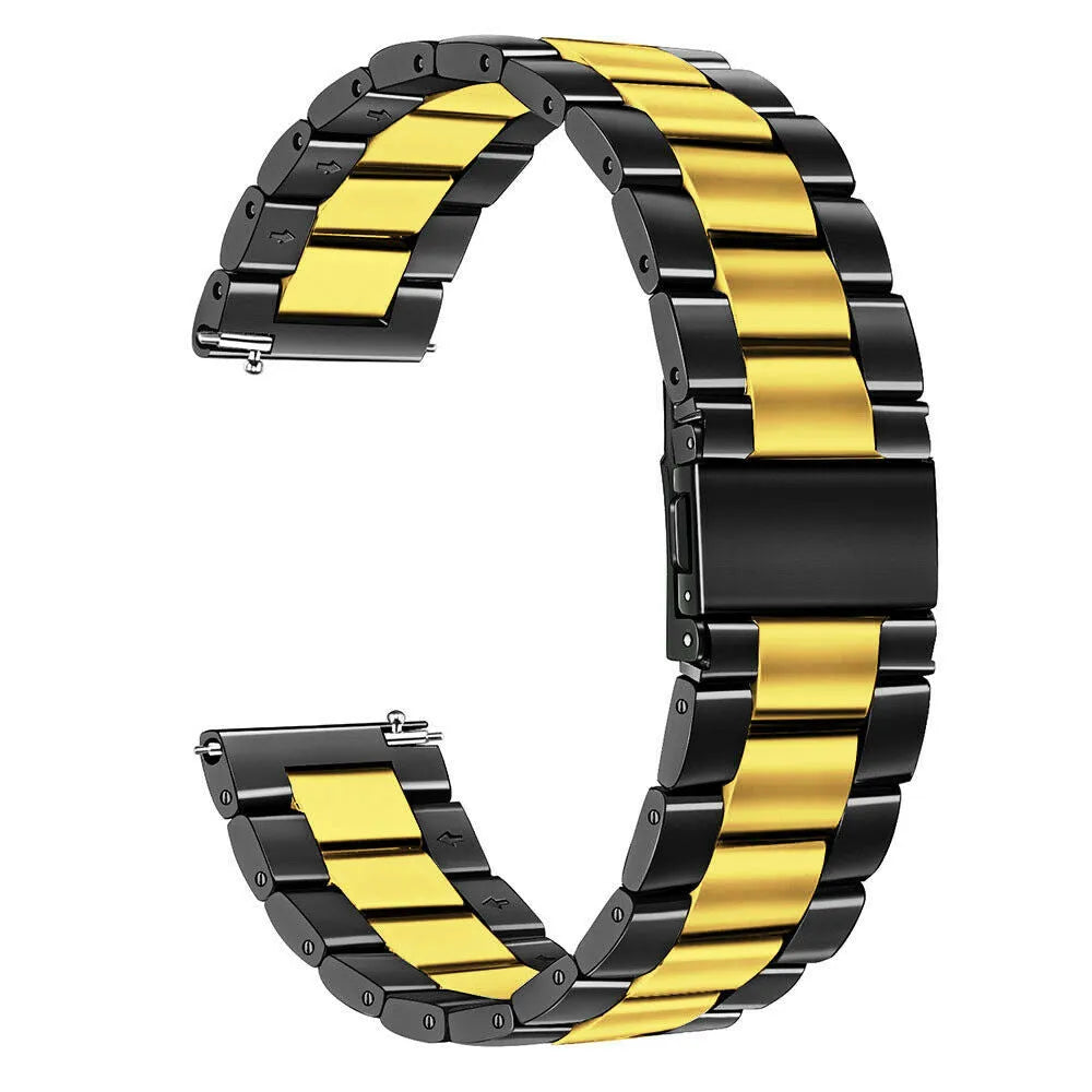 Correa acero Amazfit GTR Mini (negro/dorado)