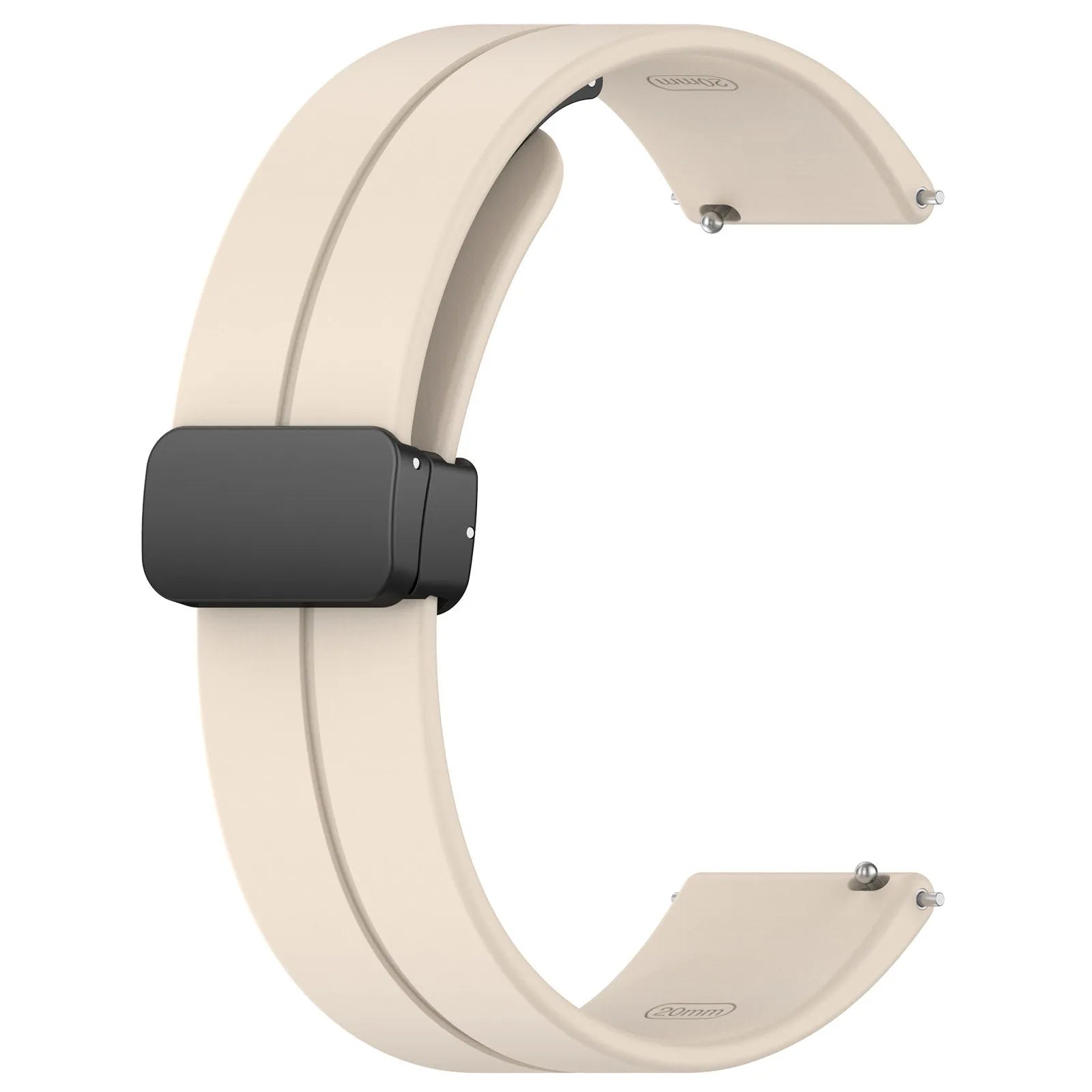 Amazfit Bip U (Pro) D-Buckle Silicone Strap (Starlight)