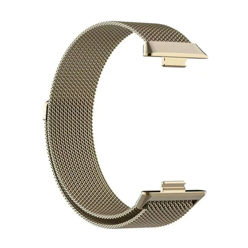 Milanese Strap, starlight, without a watch, 3/4 front view