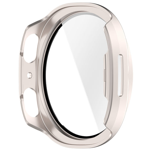 Funda con vidrio Samsung Galaxy Watch 8 - 40mm / 9 - 40mm (blanco estrella)