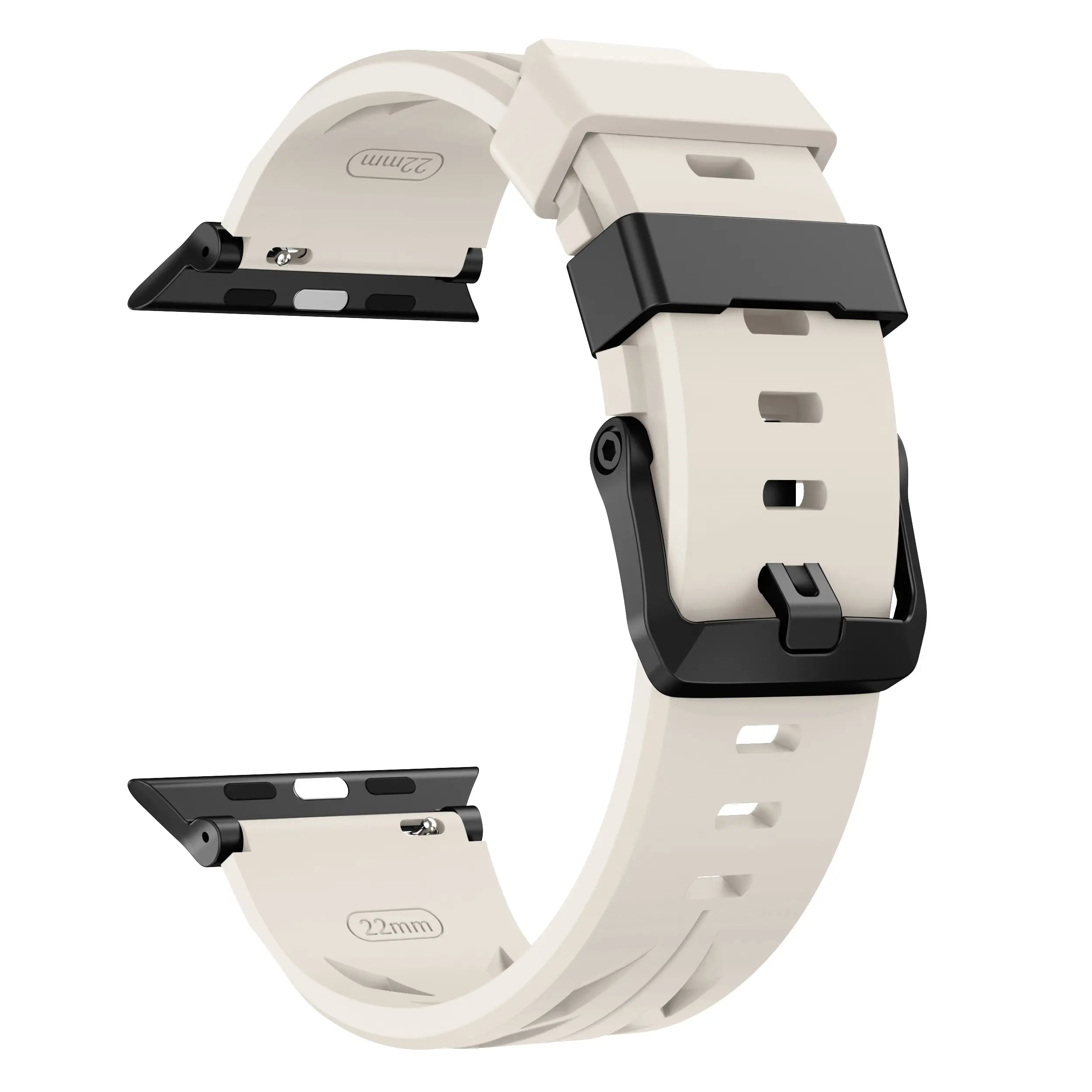 Apple Watch Race Silicone Strap (Starlight)