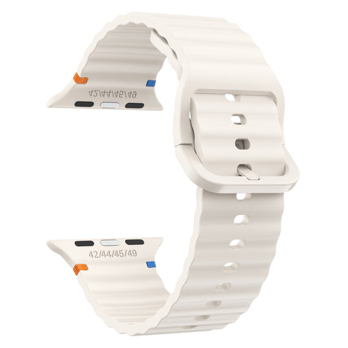 Correa ondulada Apple Watch Ultra (blanco estrella)
