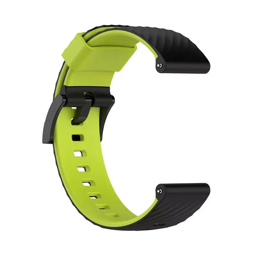 Twill Silicone Strap, light green, without a watch, 3/4 front view