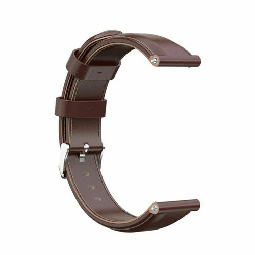 Leather Strap, brown, without a watch, 3/4 front view