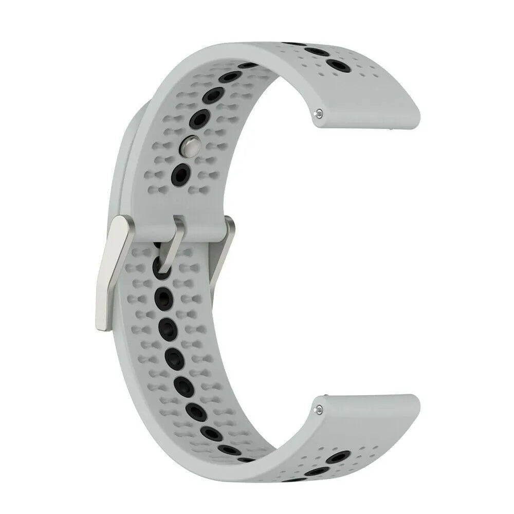 Correa silicona Suunto Race (S) (gris/negra)