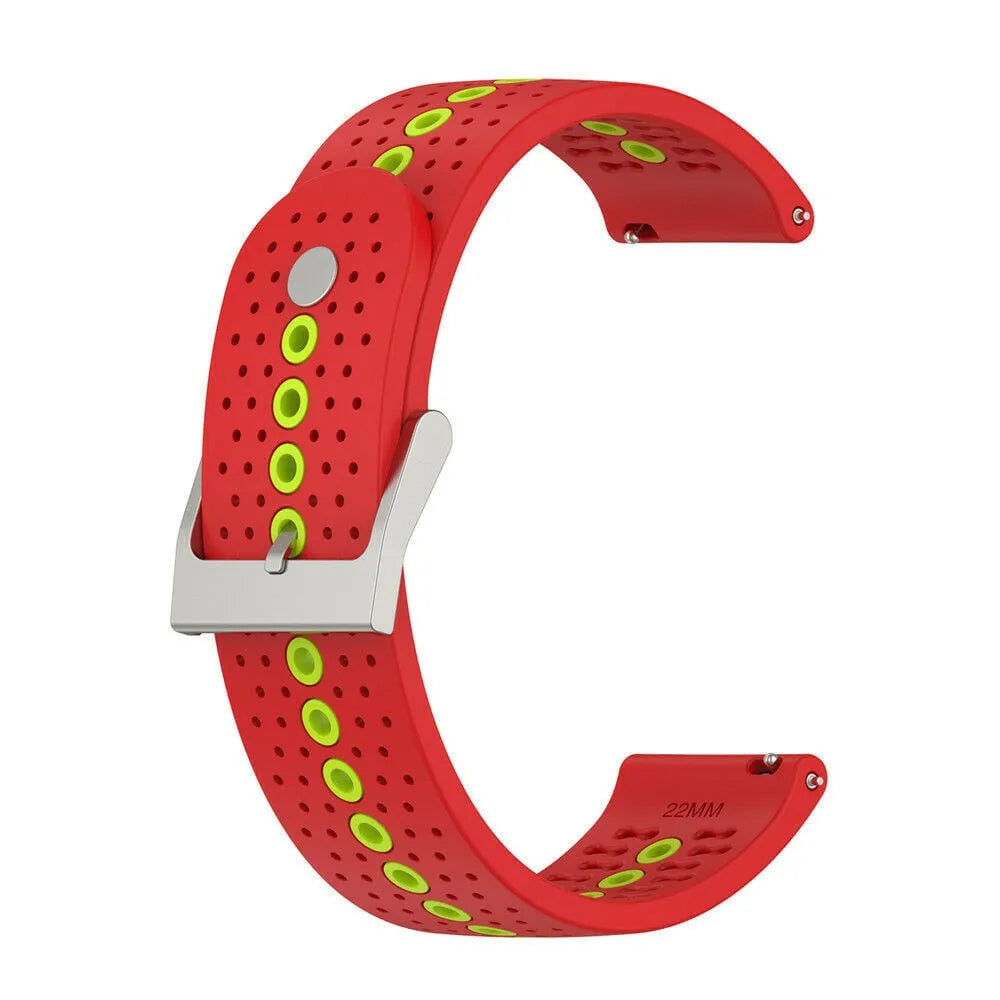 Correa silicona Suunto Race (S) (rojo/verde)