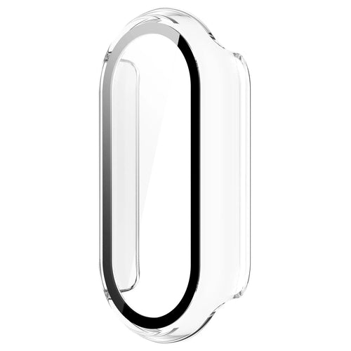 Funda resistente con vidrio Xiaomi Smart Band 10 (transparente)
