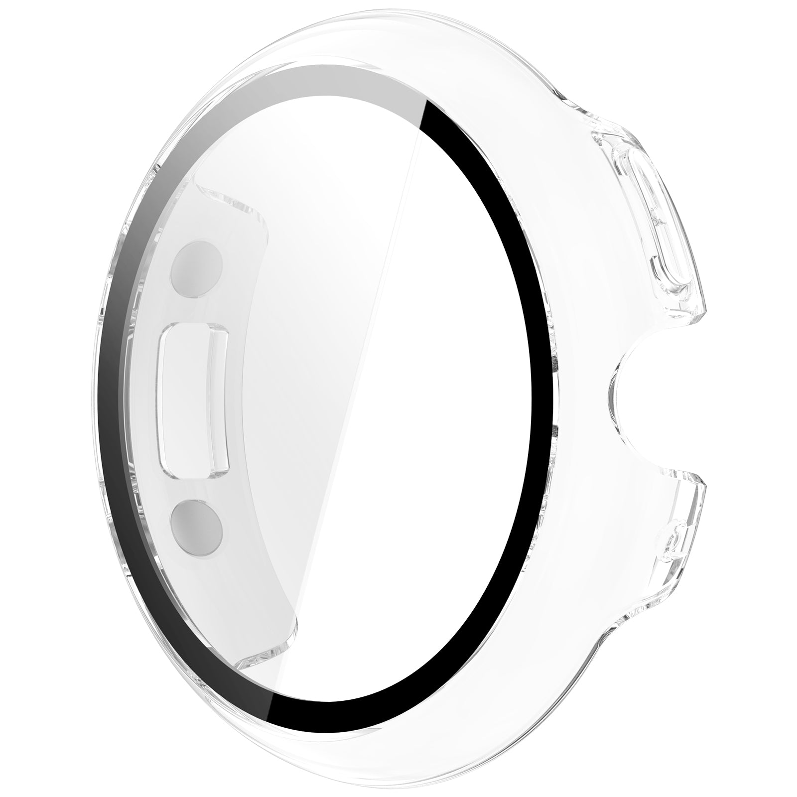 Funda resistente con vidrio Google Pixel Watch 4 - 45mm (transparente)