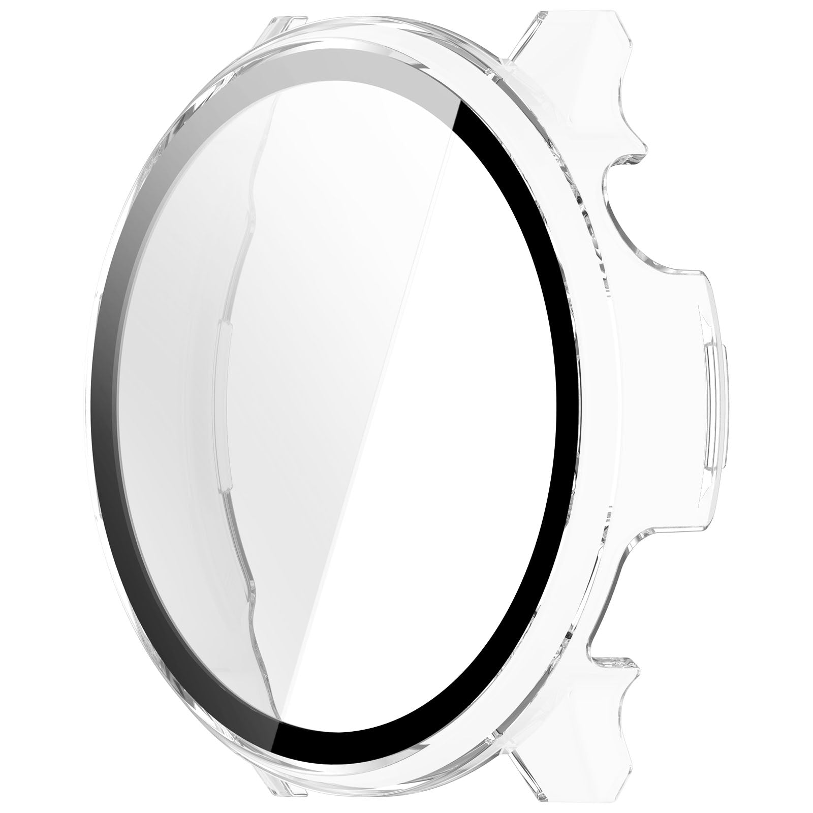 Funda dura con vidrio Garmin Venu 4 - 45mm (transparente)
