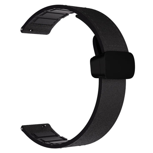 Correa cuero con hebilla en forma de D OnePlus Watch 3 (negra)