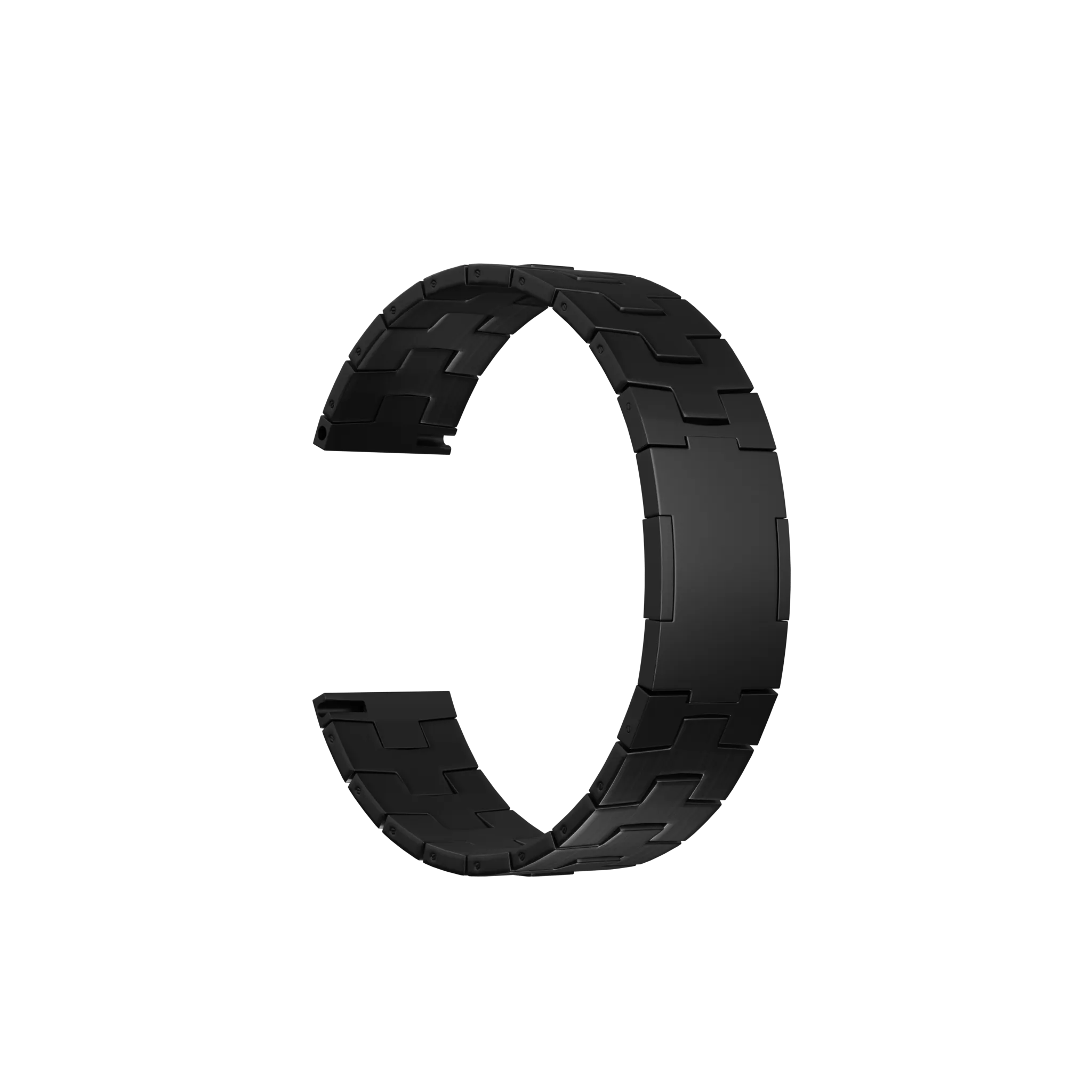 Correa titanio granulado (cierre plano) Gard Pro Health Smartwatch 2+ (grafito)